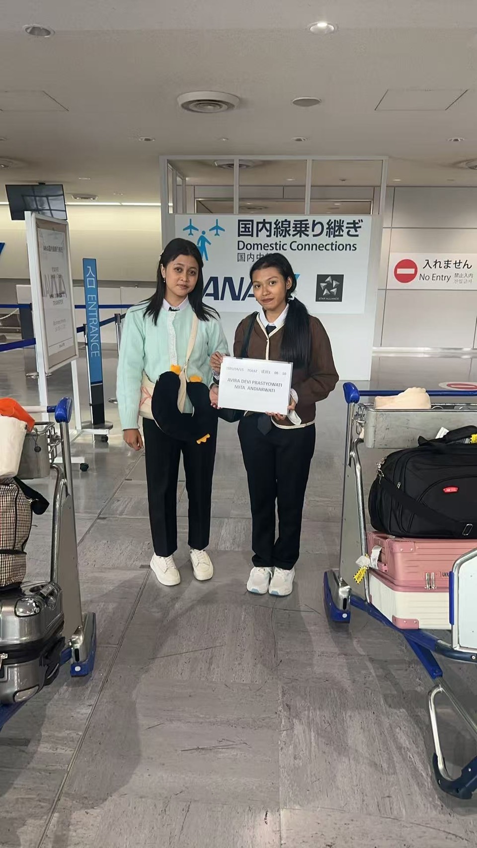 入国ラッシュです♪